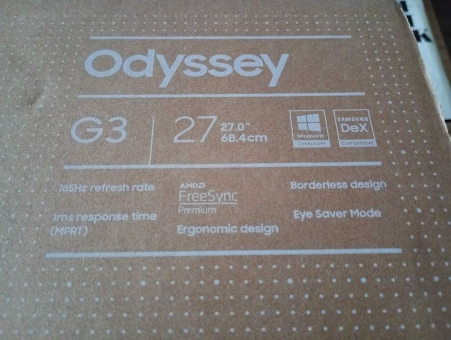 Монитор SAMSUNG ODYSSEY 27 inch