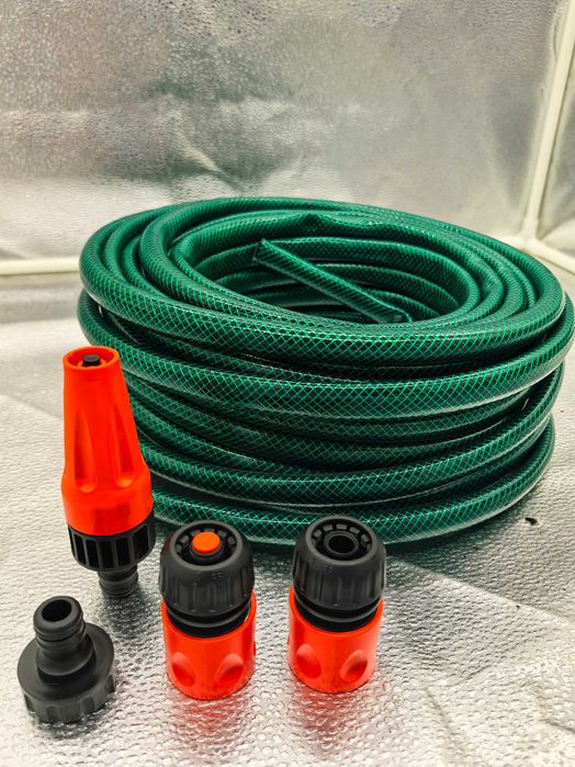 Furtun gradina armat 20 m cu accesorii 59 lei