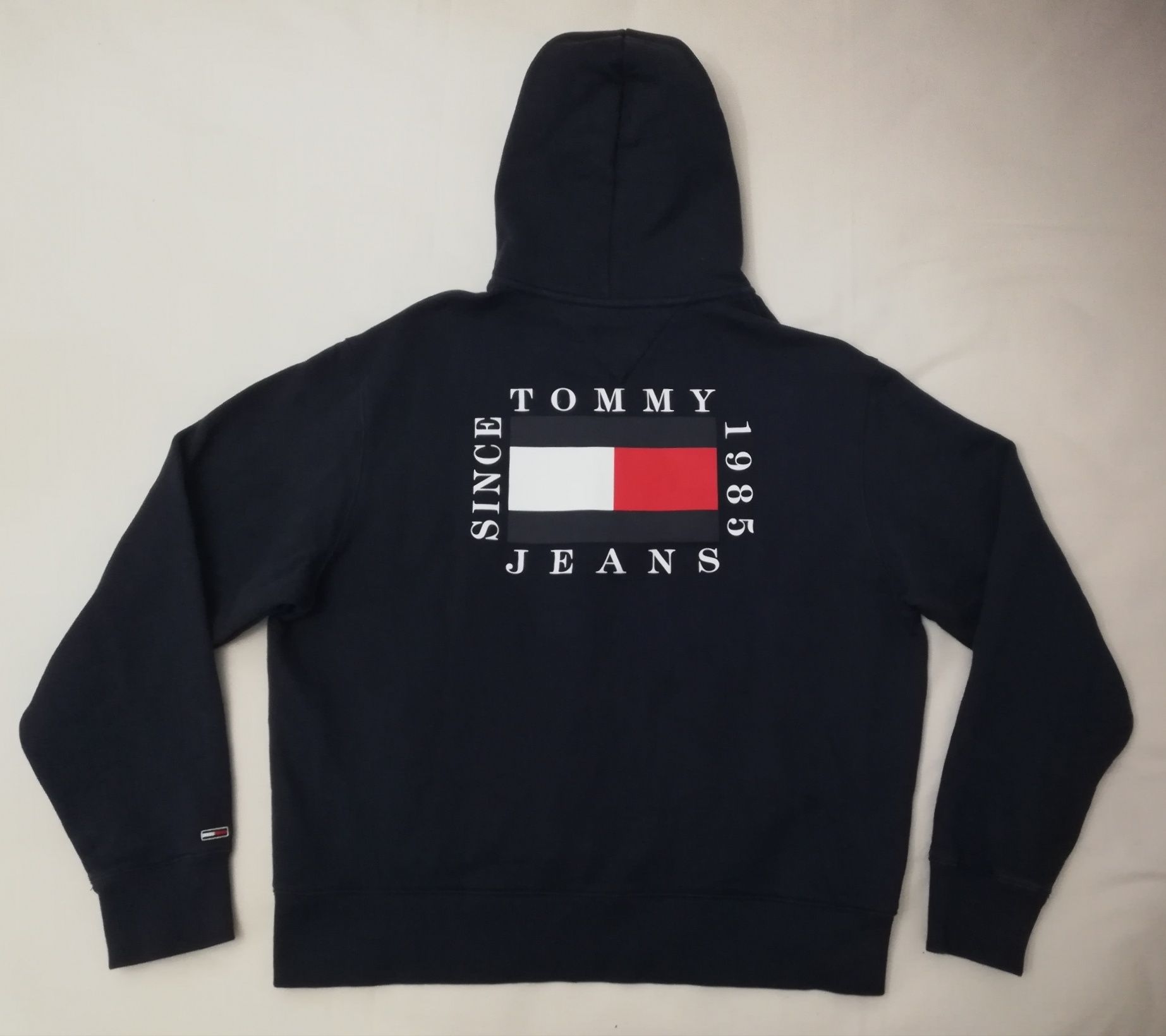 Tommy Jeans Logo Sweatshirt оригинално горнище XL памучен суичър