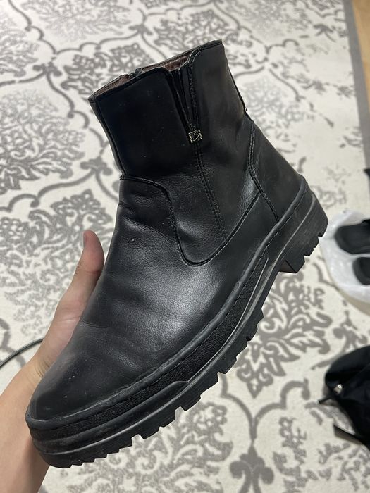 Мужские ботинки кожанные