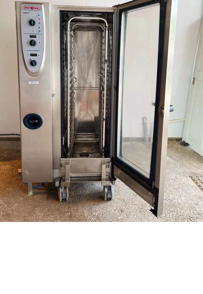 Rational CM 20 Tăvi Cuptor Comercial Combi, include cărucior,