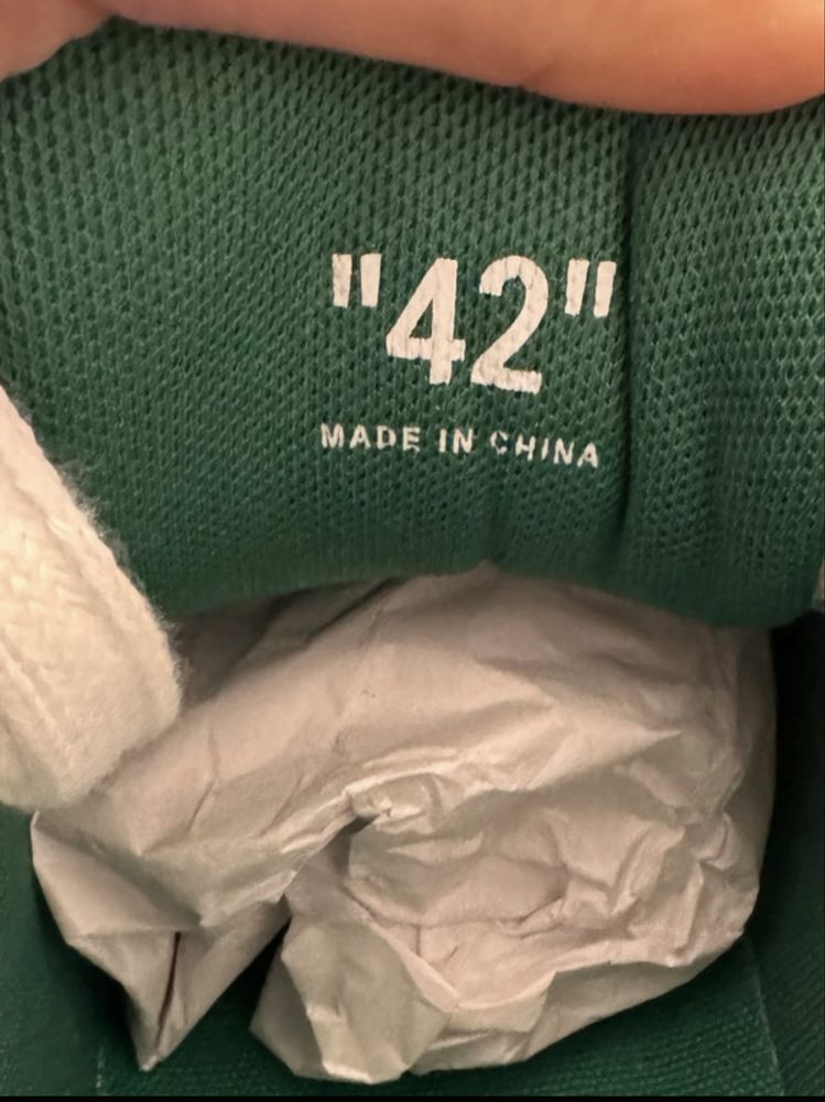 Adidași Off-White Out Of Office Green/White - mărimea 42