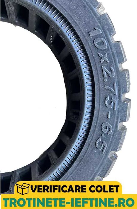 Cauciuc Plin KuKirin G2 Max 10x2.75 Off-Road, fara camera solid