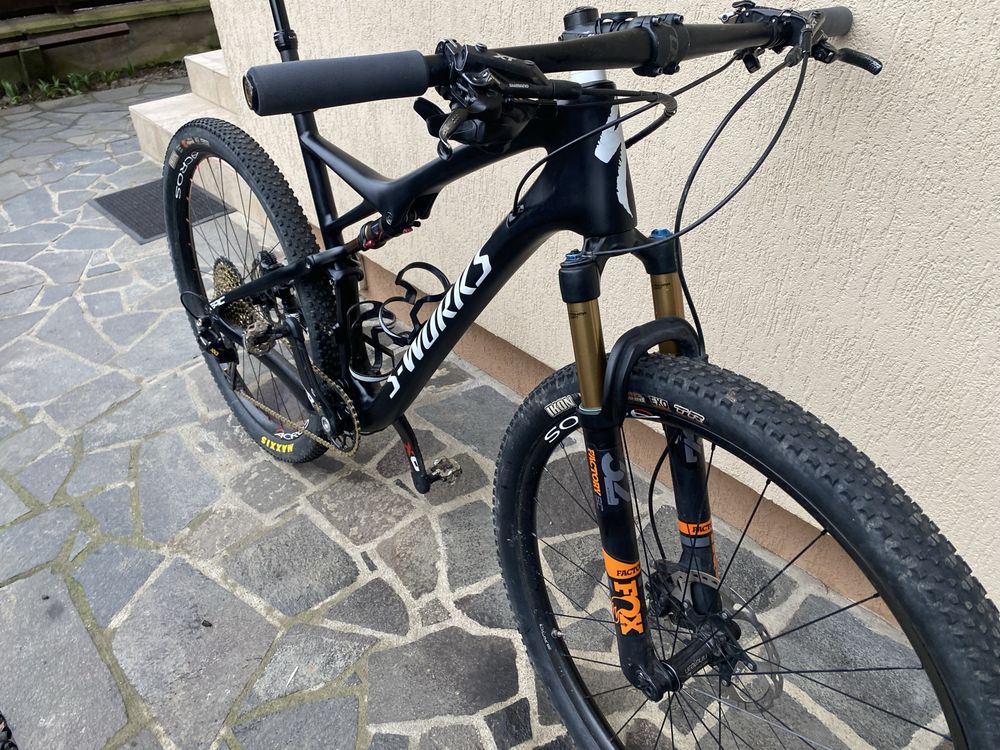 Bicicleta MTB XL S-WORKS epic full carbon, full suspension, de xc