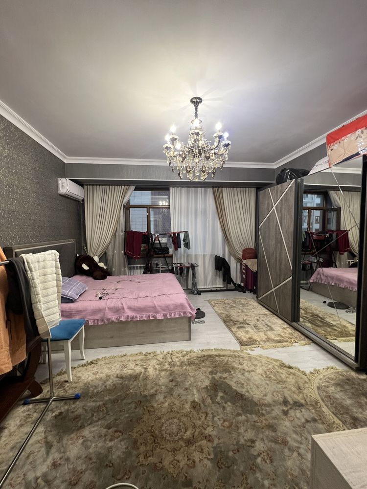 ЖК «Baurom” 4/5/8 Ор: Сагбон 135 кв.м Евро ремонт С мебель техника