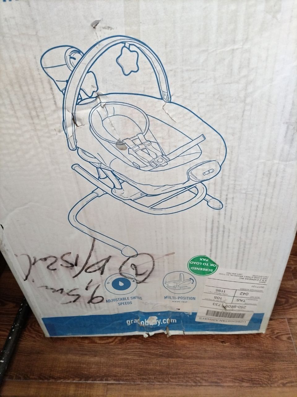 Качели GRACO с переносным шезлонгом