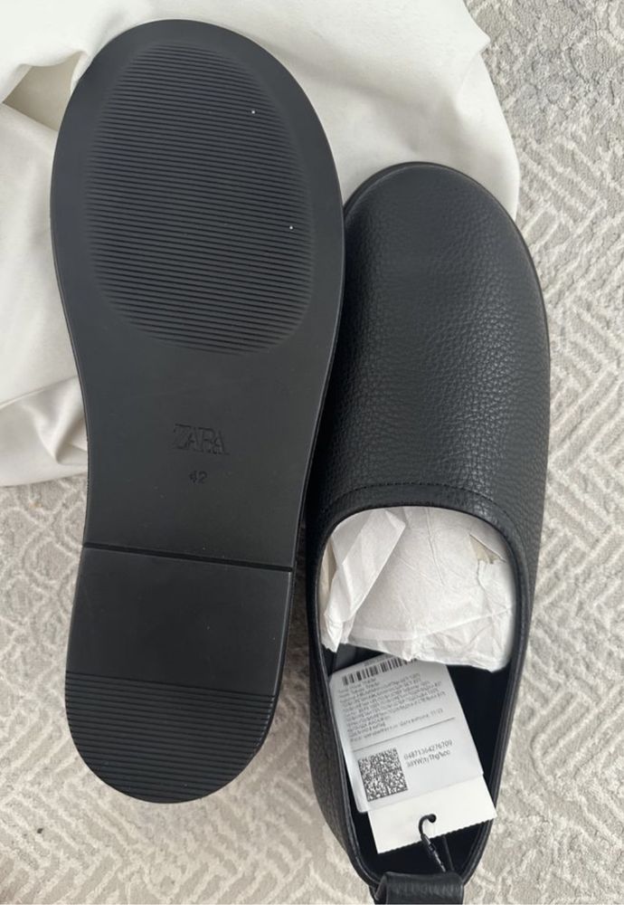 Мужские мокасины новые Zara