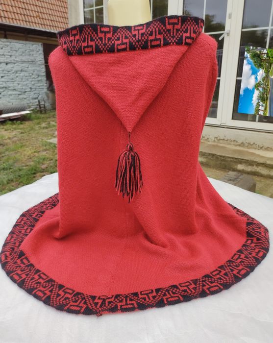 Capa Poncho Pelerina Cardigan 100% Alpaca Hand Made Peru