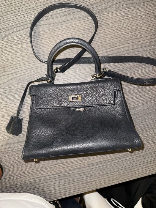 Сумка hermes натуральная кожа
