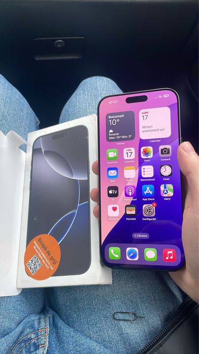 Vand iPhone 16 Pro Max Black Titanium 512 GB