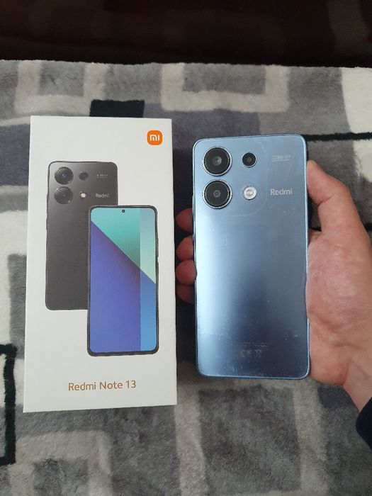 Srochna sotiladi Xiaomi Redmi Note 13 8+8/256Gb Blue Orginal