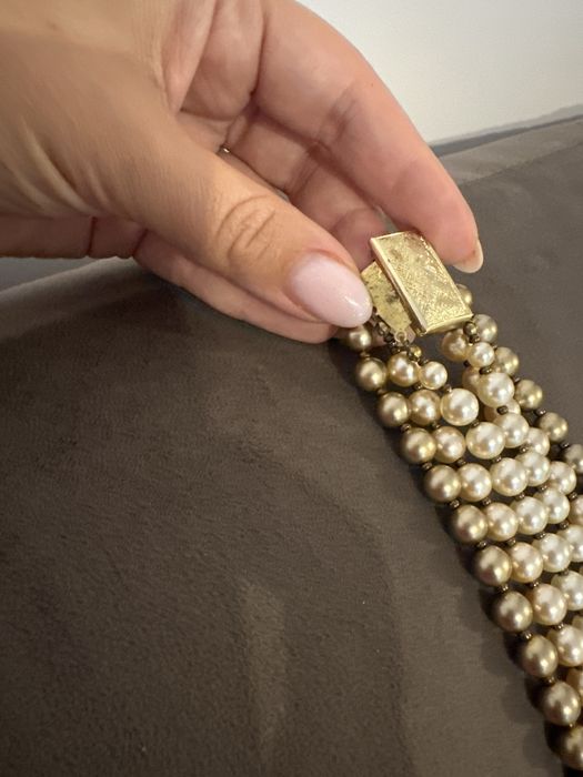 Coliere din perle vintage