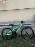 Bicicleta de copii sprint hat trick verde neon