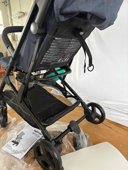 Carucior GB Qbit+All City, Fashion Edition, reglabil,Black, 27x42x58cm