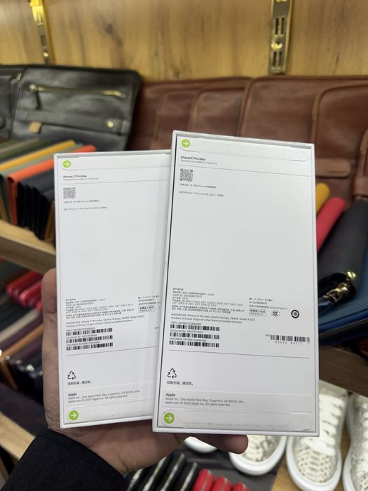 iPhone 17 Pro Max 2 та сим новый Срочно