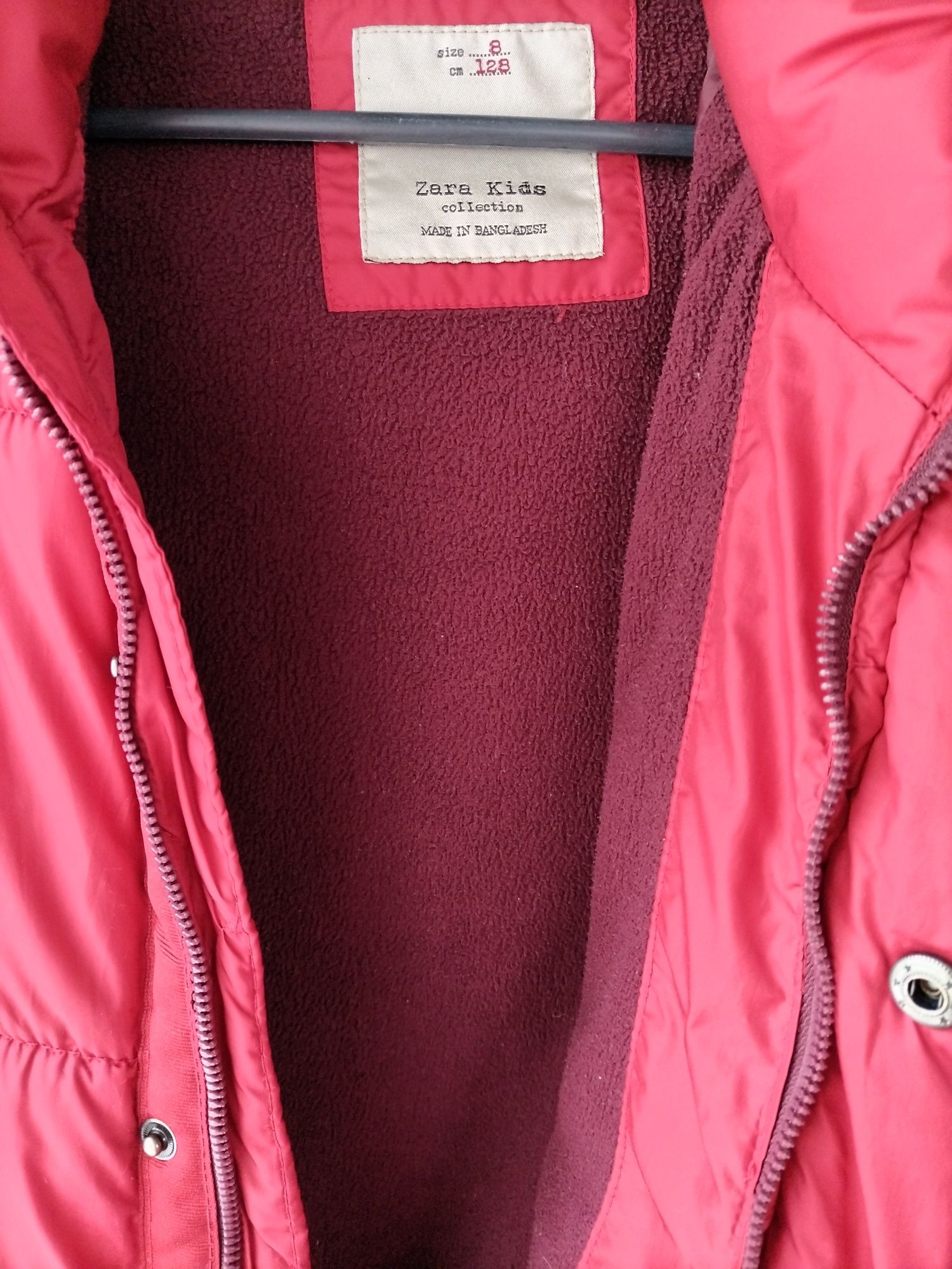 Две зимни якета зара и h&m za 8г.