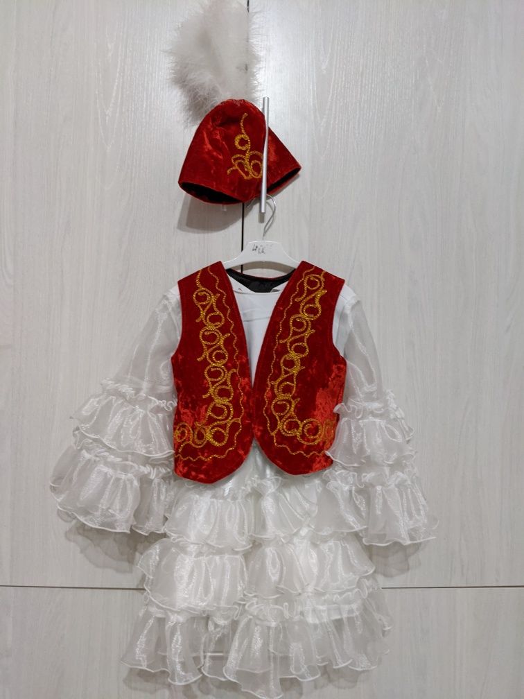 Казахское национальное платье на 4-5 лет. Казакша койлек