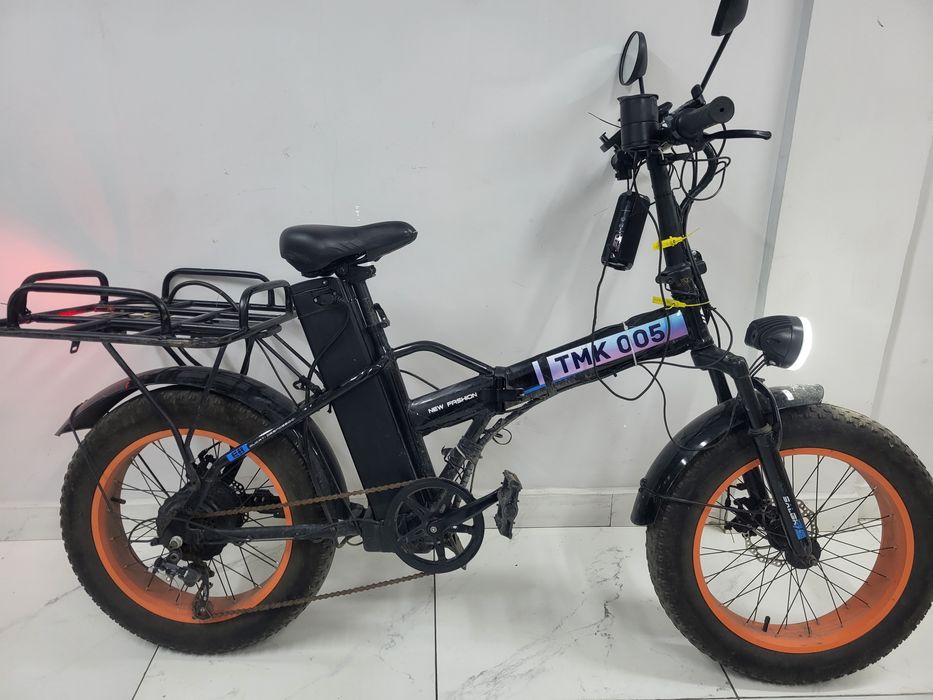 Электровелосипед электровелик Леопард 48v 1000W 25ah с 2 аккумульяторо