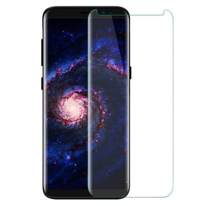 Folie de sticla Samsung Galaxy S9, Clear Case Friendly