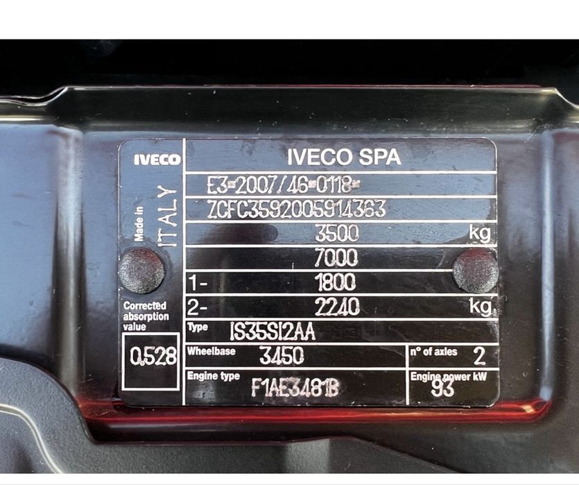 IVECO Turbo-Daily /35S13 /basculabil-fabrica