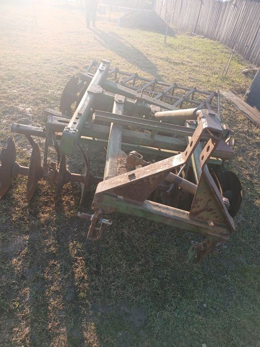 Disc purtat +grapă pt tractor 445