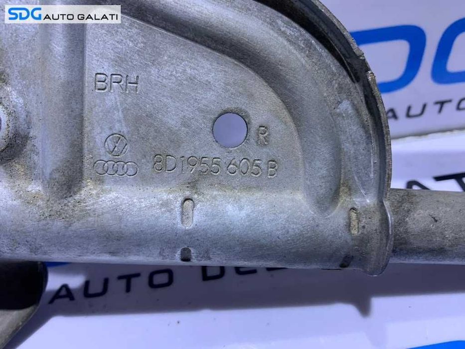 Ansamblu Brat Brate Stergatoare Parbriz Audi A4 B5 1997 - 2001 Cod 8D1955605B 3B1955216B 3B1955215B 3B1955603B 8D1955325 [D0496]
