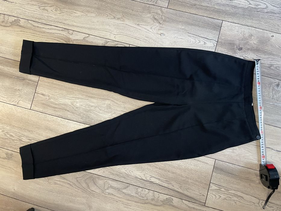 Черен панталон с ръб- размер XS