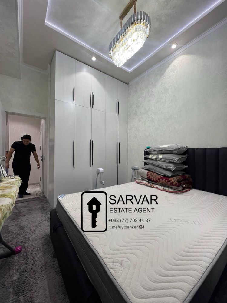 2-комнатная квартира в ЖК Fazo Residents, 2/7, 50 м², мебель, техника