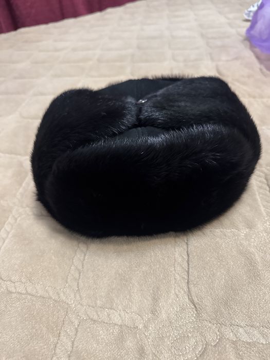 Норковая шапка мужская