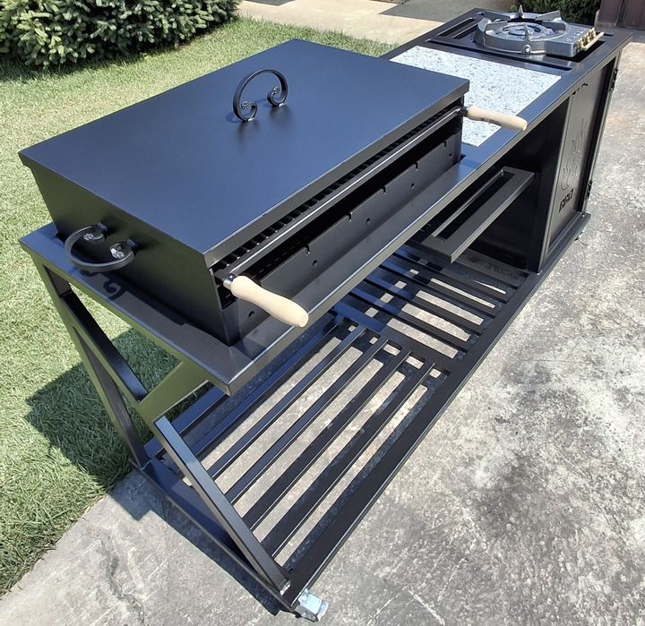 Ansamblu gratar blat de lucru arzator