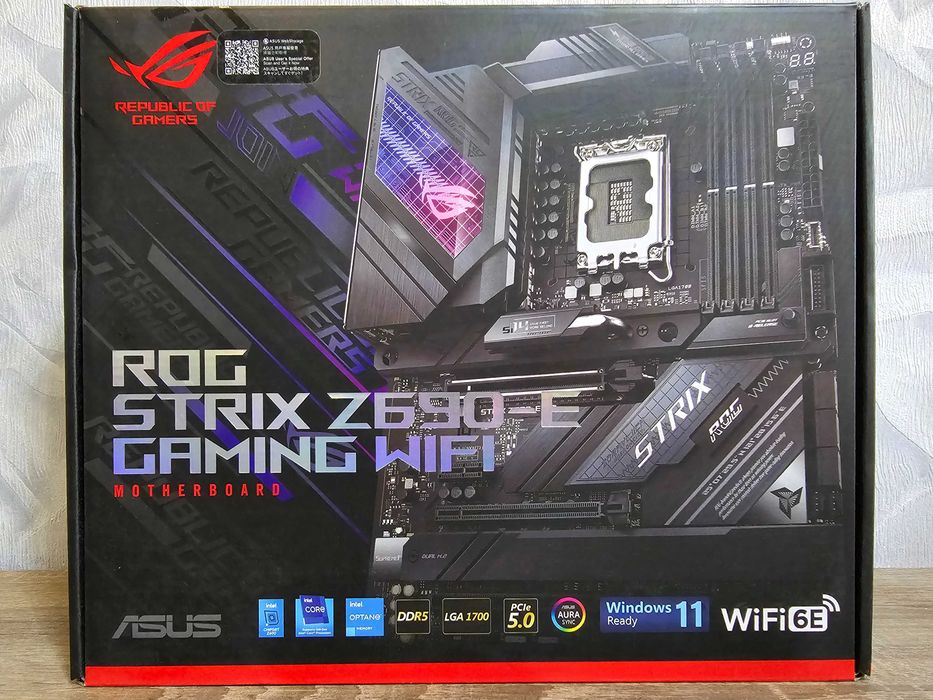 Материнская плата ASUS ROG STRIX Z690-E GAMING WIFI