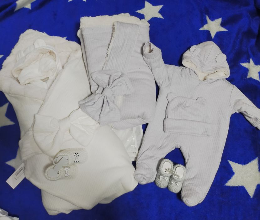 Конверты на выписку для королевской двойни (мальчика и девочки)