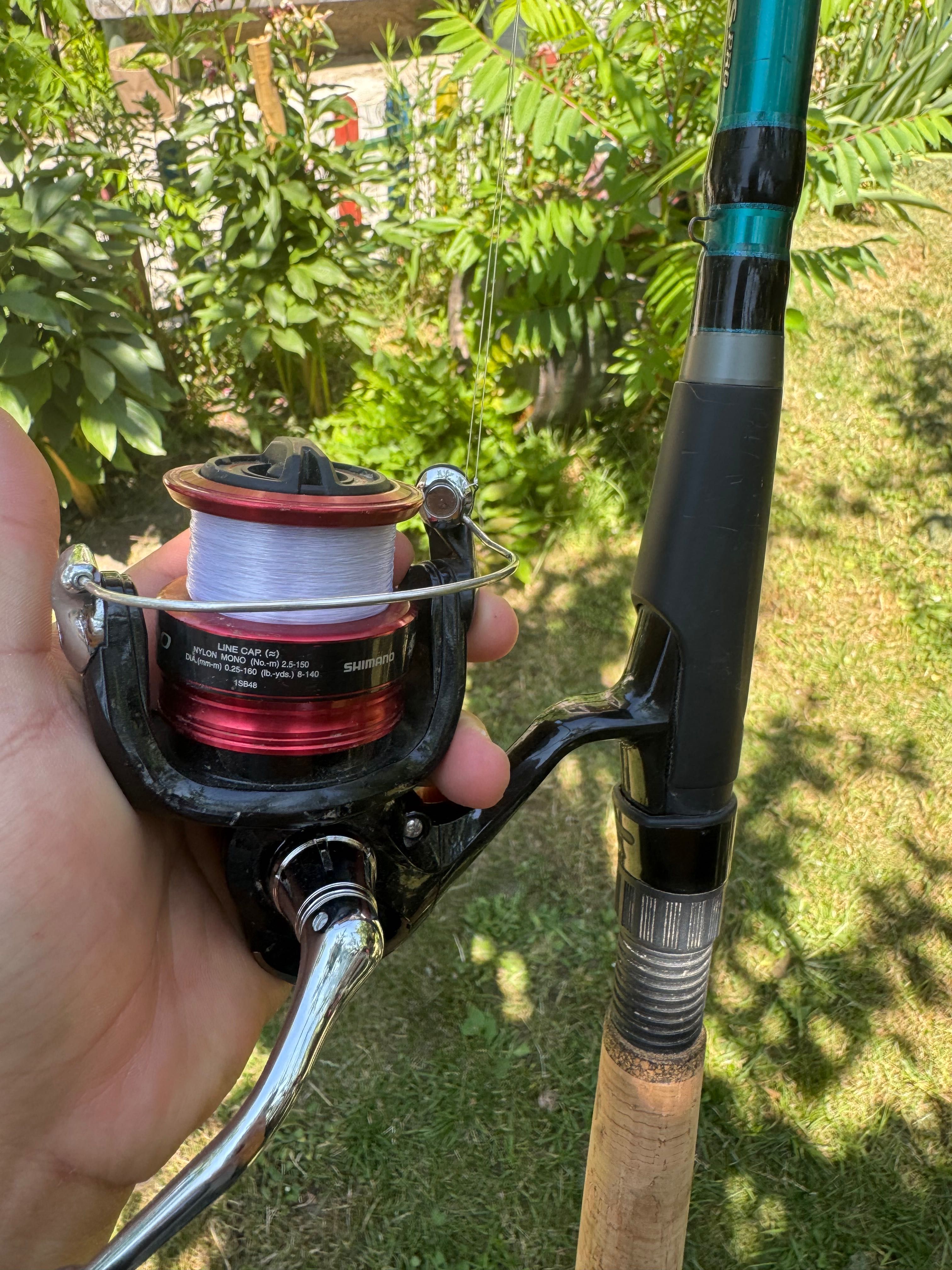 Въдица Tele Match Arcus 4.20m + макара Shimano Sienna 2500