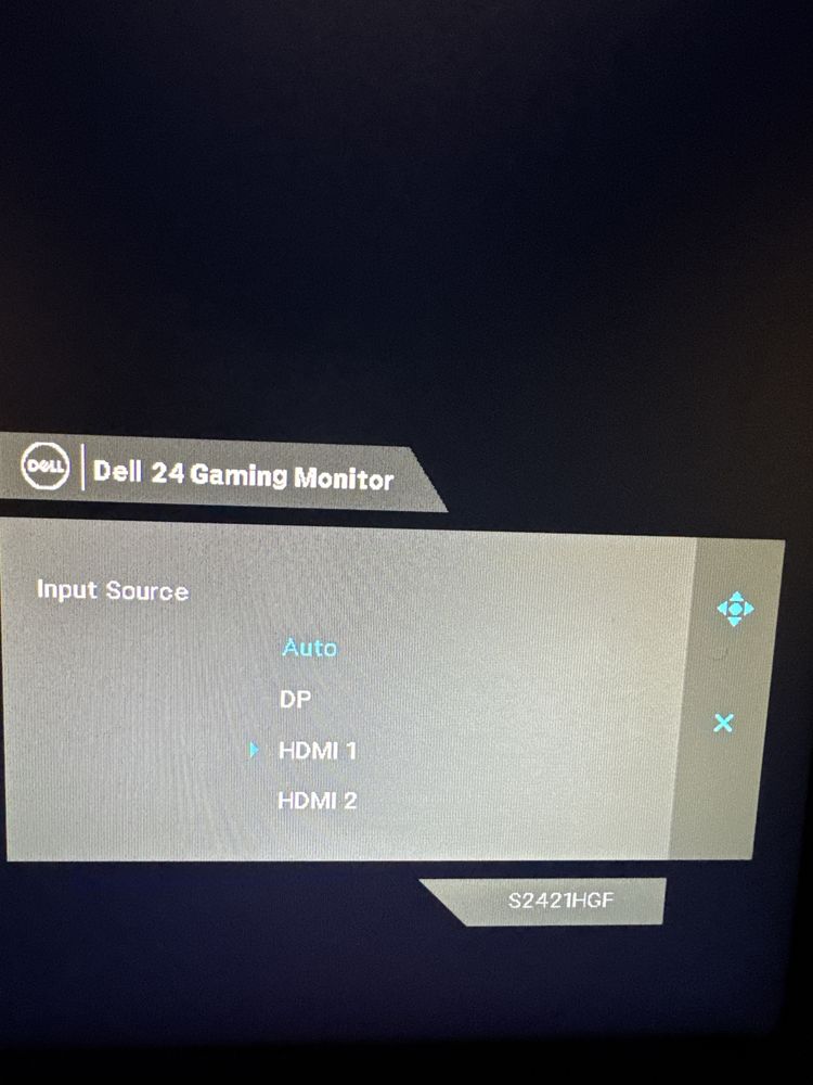 Monitor gaming Dell 24 inch 144 hz