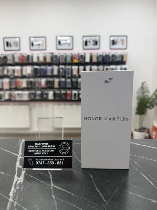 Honor Magic 7 Lite - Black - 8Gb - 256Gb - NOU - 2 Ani Garantie