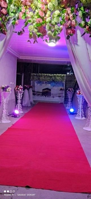 To'y va tavallud kunida dekoratsiya va kalonka aparat hizmatlari