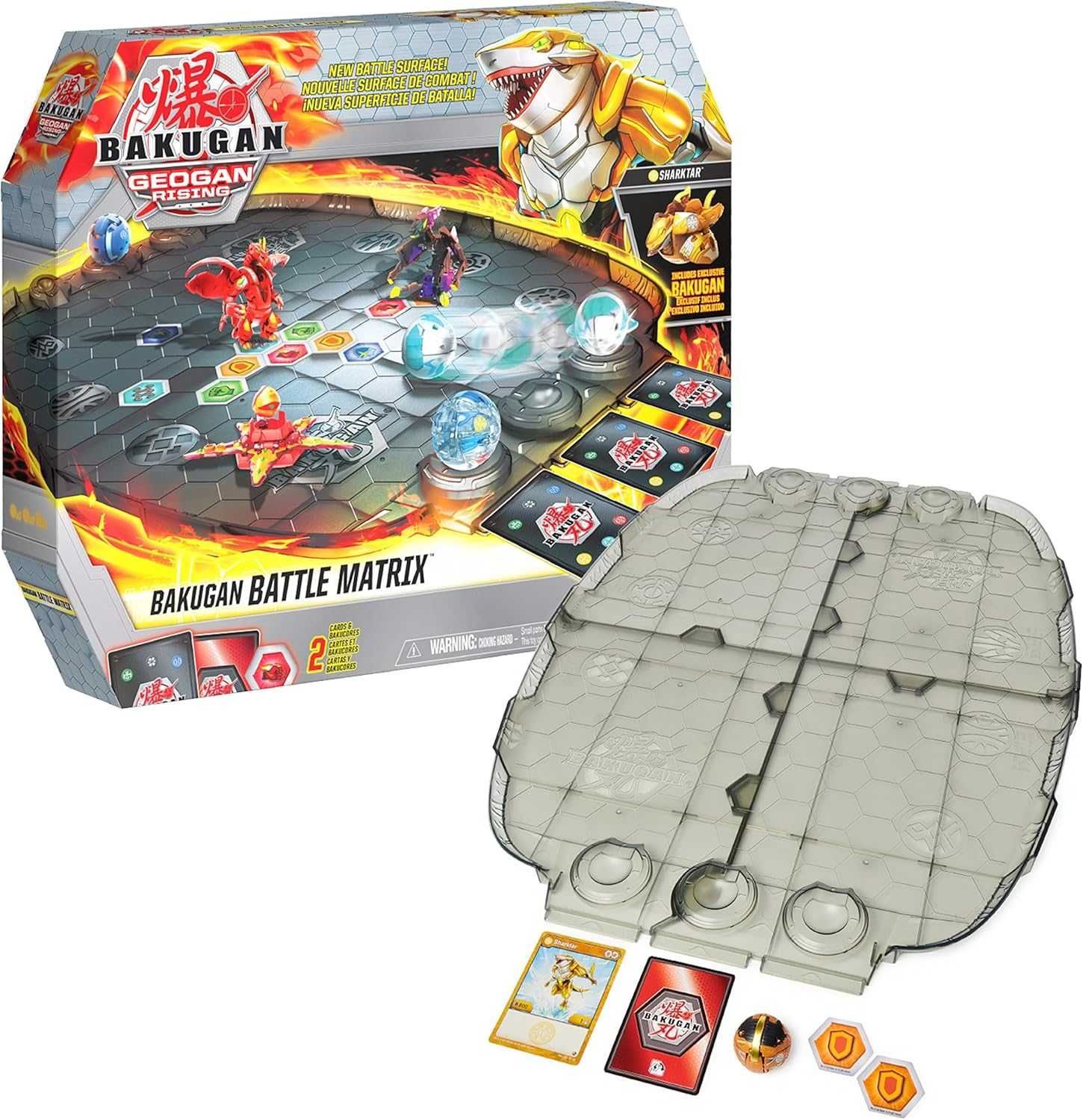 BAKUGAN Бойна арена с ексклузивно топче Geogan Rising Бакуган