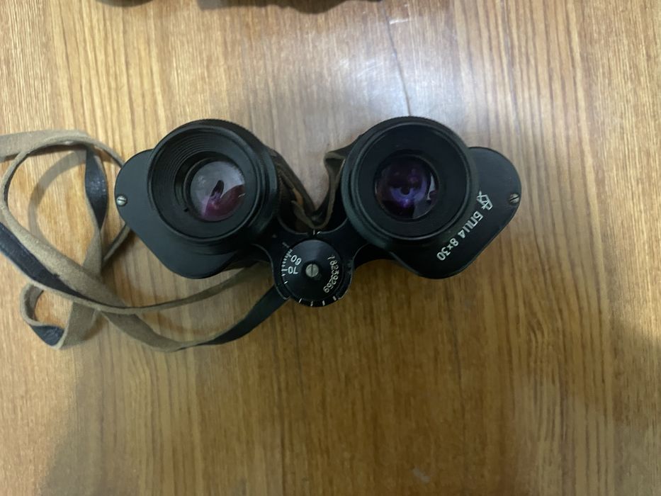 Старый бинокль ссср
