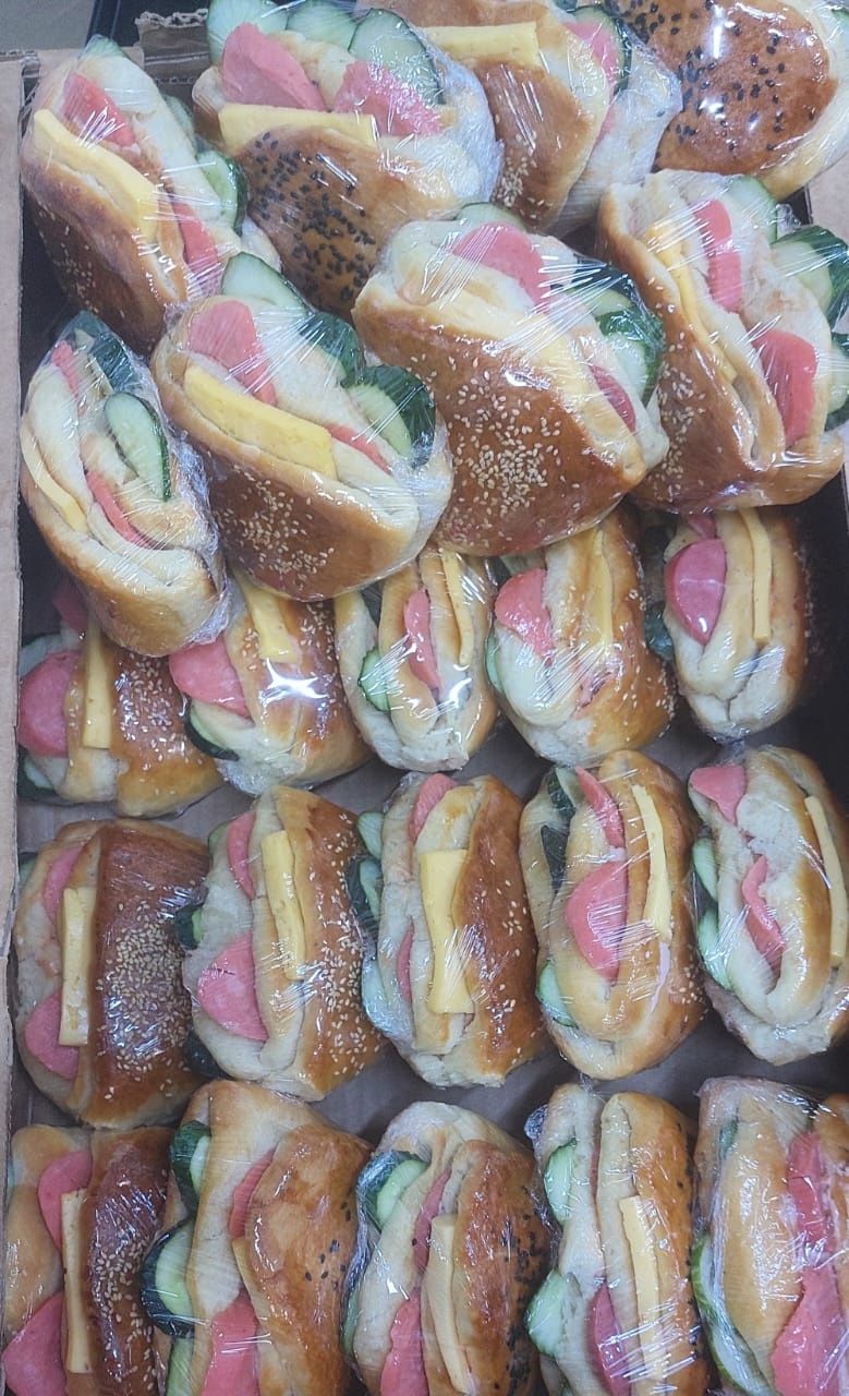 Выпечка, самса, пицца