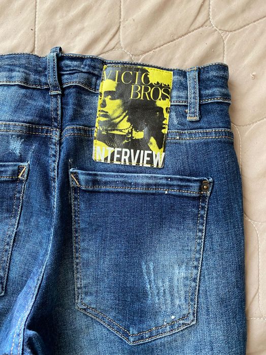 Черни Дънки Slim Fit