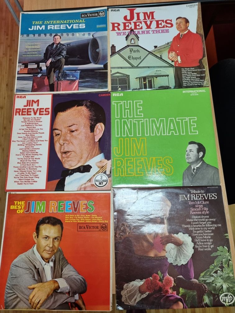 Discuri vinil Jim Reeves (muzică country)