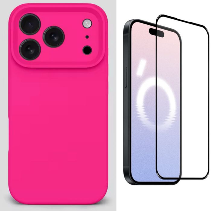 Husa Softin Case + Folie Sticla 6D Clara Iphone 17 PRO 17 MAX 17 AIR