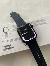 Продавам Apple Watch 7 45mm GPS Midnight Sport Band