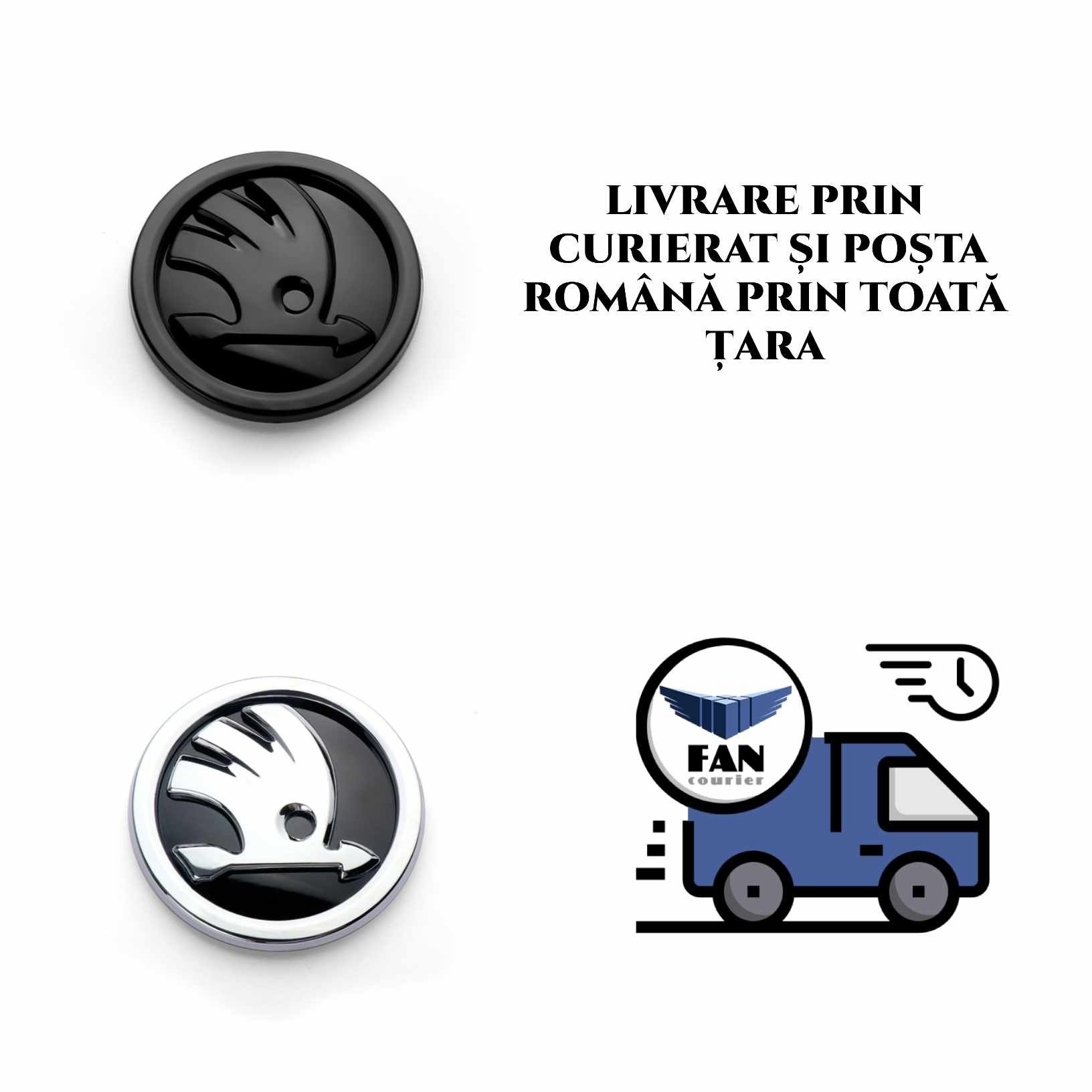 Embleme Skoda Octavia, Fabia, Superb! (Livrare în toată țara)