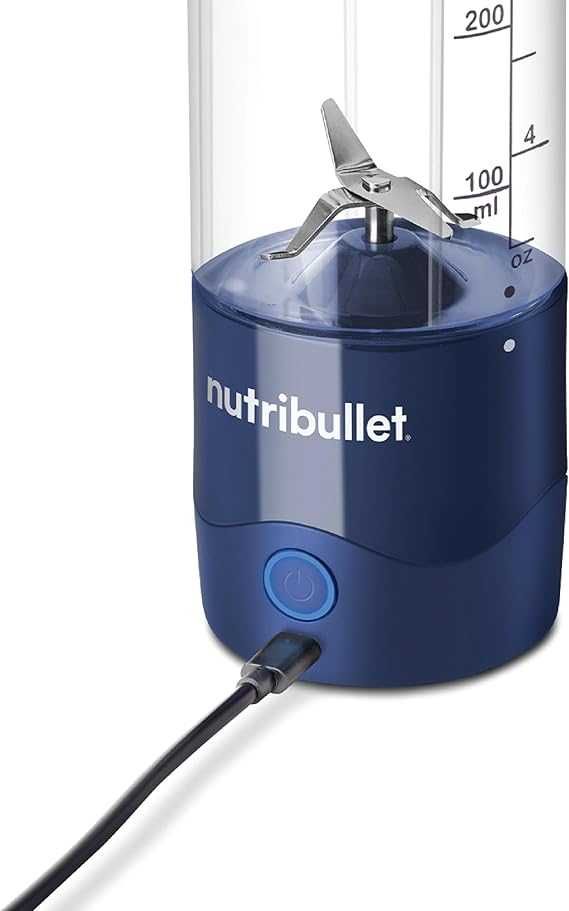 Преносим блендер nutribullet- Мощен екстрактор,475мл,USB-C,15+ цикъла