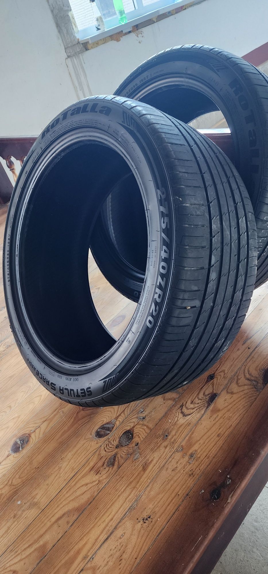 Шины 275/40 R20 без дефектов