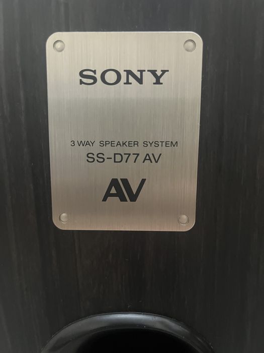 Ауккустика колонки sony SS D77 AV