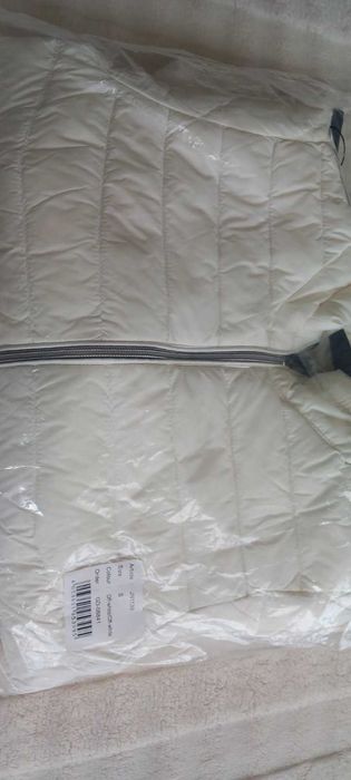 Ново бяло яке с гъши пух