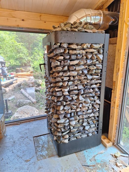 Установка печей для бань и саун