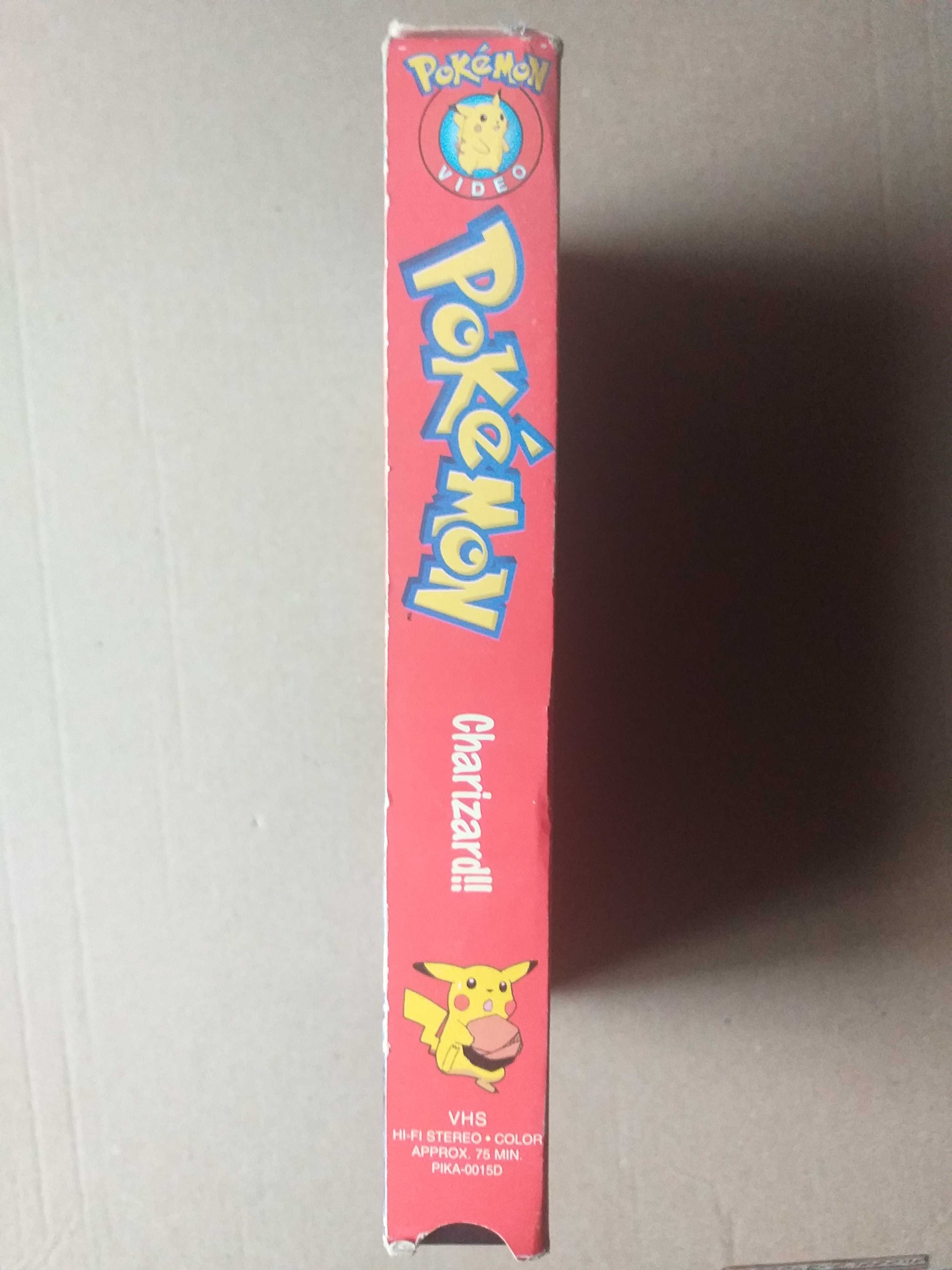 Caseta vhs Pokemon Charizard de colectie